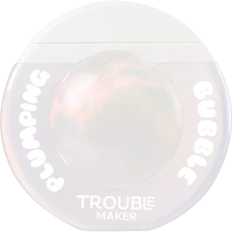 Trouble Maker Bubble Trouble Plumping Shimmer Lipgloss Lily Clear