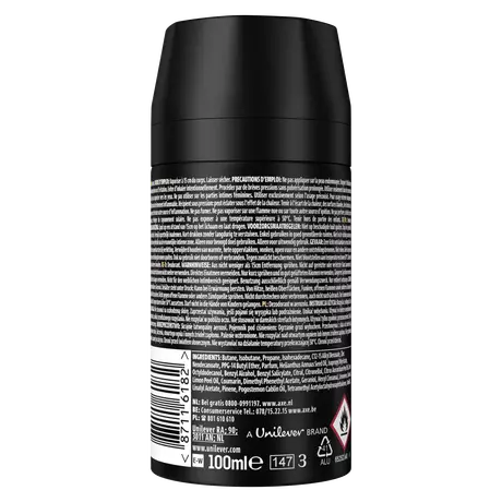 AXE Fine Fragrance Vanilla & Bergamot Lower Bodyspray 100 ML