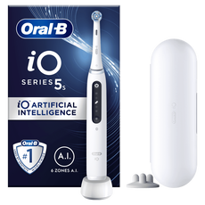 Oral-B iO 5S Wit Elektrische Tandenborstel By Braun