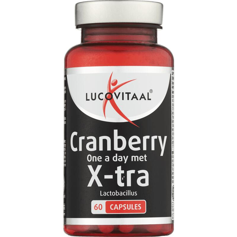 Lucovitaal Cranberry met X-tra Lactobacillus Capsules 60 stuks