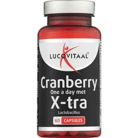 Lucovitaal Cranberry met X-tra Lactobacillus Capsules 60 stuks