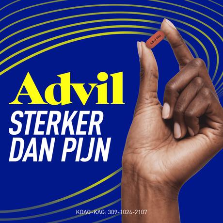 Advil Reliva Forte Oval-Tabs 400 mg Ibuprofen voor Pijn en Koorts 20 stuks