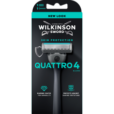 Wilkinson Sword Quattro Essential Sensitive Razor 1up