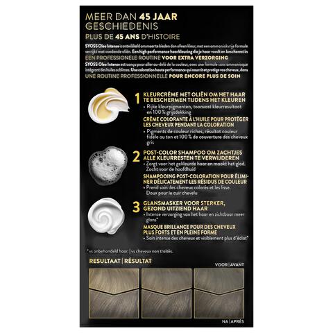 Syoss Oleo Intense Permanente Haarkleuring 5-54 Licht Asbruin