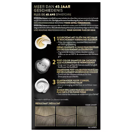 Syoss Oleo Intense Permanente Haarkleuring 5-54 Licht Asbruin