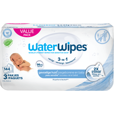 WaterWipes Billendoekjes Voordeelpak 3x48 144 Stuks&nbsp;