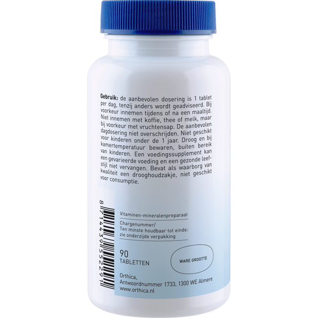 orthica ijzer 25 complex tabletten