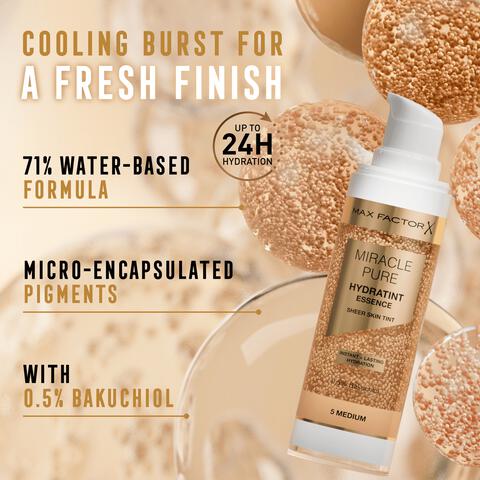 Max Factor Miracle Pure Hydratint Essence Foundation 02 Fair-Light