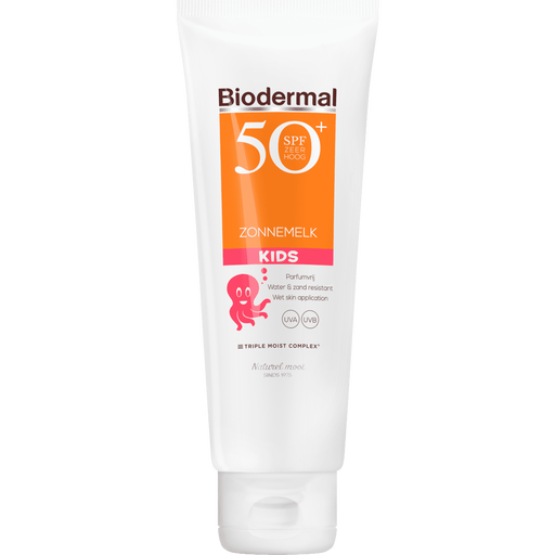 Biodermal Kids Zonnemelk SPF50+ 125 ML