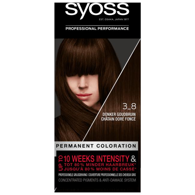 Syoss 3-8 Sweet Brunette Haarverf