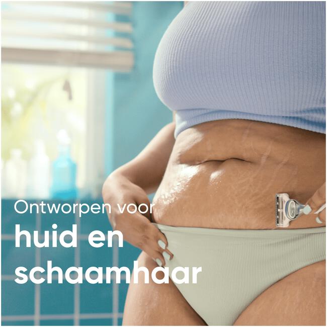 Gillette Venus Voor Huid En Schaamhaar Aloe Vera Scheersysteem