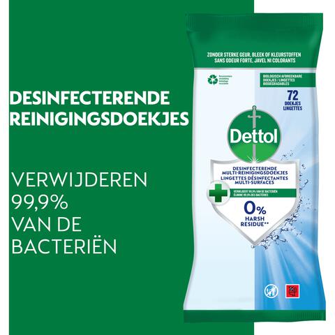Dettol Hygiënische Doekjes 72 stuks