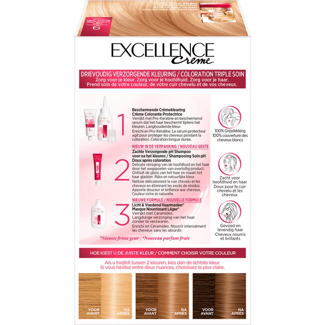 L'Oréal Paris Excellence Crème Verzorgende Crèmekleuring 9 Zeer Licht Blond