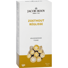Jacob Hooy Zoethout Thee Zakjes  20 stuks 