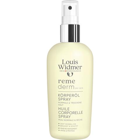 Louis Widmer Remederm Lichaamsolie Spray 150 ML