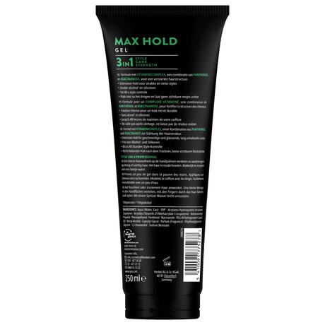 Syoss Max Hold Haargel 250 ML