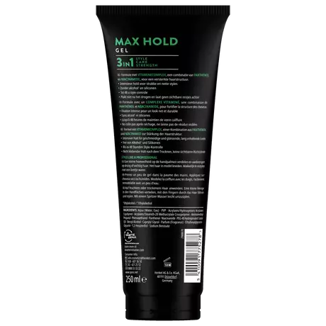 Syoss Max Hold Haargel 250 ML
