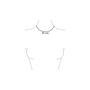 BiSjU Jewellery Ketting Gedraaid Silver Plated
