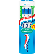 Aquafresh Flex Interdental Medium 2+1Tandenborstel - 3 stuks