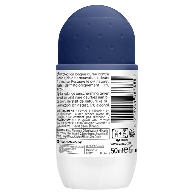 Sanex Men Active Control 48h Deodorant Roller 50 ML