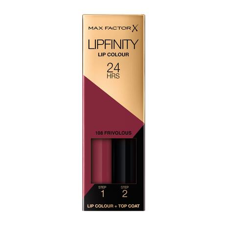 Max Factor Lipfinity Lip Colour Lippenstift 108 Frivolous