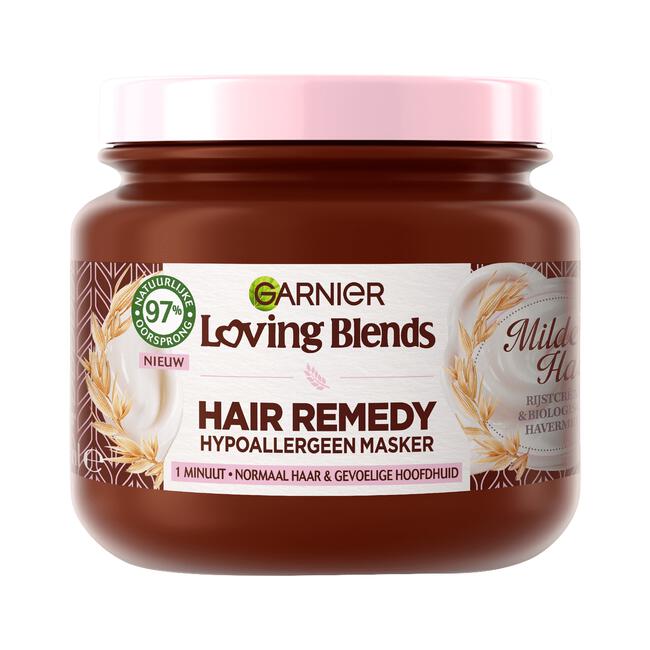 Garnier Loving Blends Milde Haver Hair Remedy Haarmasker 340 ML