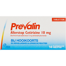 Prevalin Allerstop Hooikoorts Tabletten 10 mg