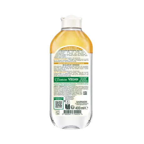 Garnier SkinActive Micellair Reinigingswater in Olie 400 ML