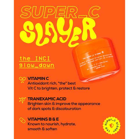 Glow Hub The Super C Slayer Vitamin Enriched Priming Moisturiser 50G