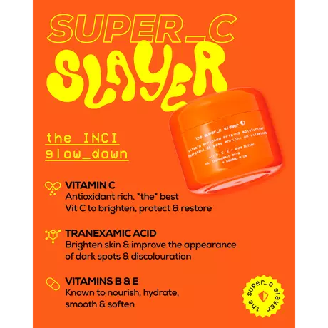 Glow Hub The Super C Slayer Vitamin Enriched Priming Moisturiser 50G