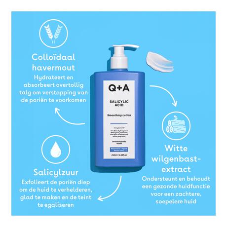 Q+A Salicylic Acid Smoothing Lotion 250 ML