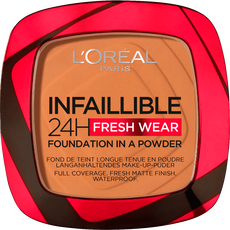 L'Oréal Paris Infaillible 24H Fresh Wear Foundation in a Powder 330 Hazelnut