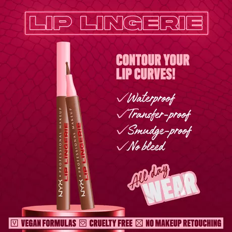 NYX Professional Makeup Lip Lingerie Liner Stain 06 Up To No Good 06 Bruin