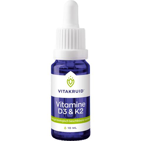 Vitakruid Vitamine D3 & K2 - 10 ml
