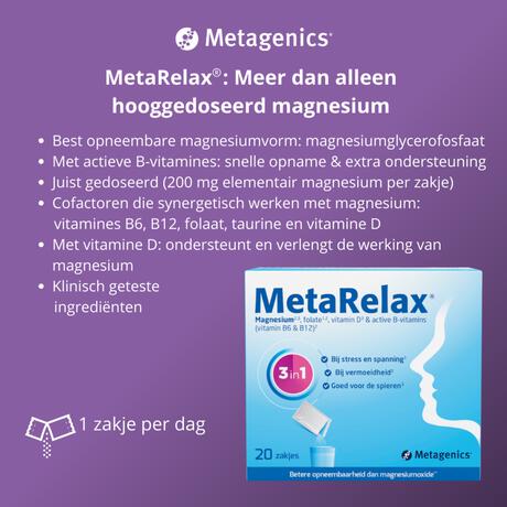 MetaRelax 20 zakjes