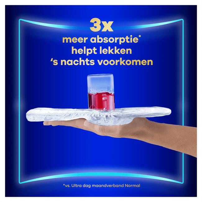 Always Ultimate Night Maandverband Met Vleugels 14 Stuks