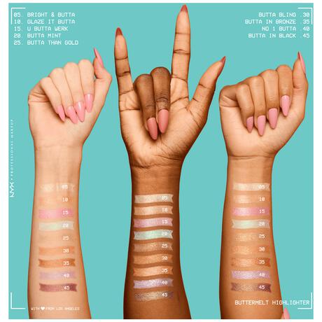 NYX Professional Makeup Buttermelt Highlighter 05 Bright and Butta