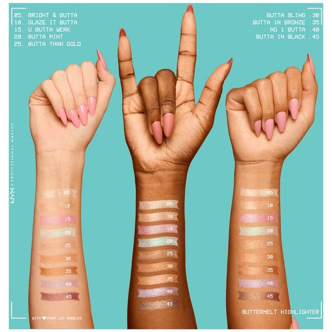NYX Professional Makeup Buttermelt Highlighter 05 Bright and Butta