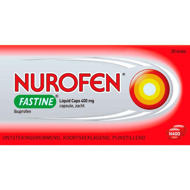 Nurofen Fastine Liquid Caps 400 mg