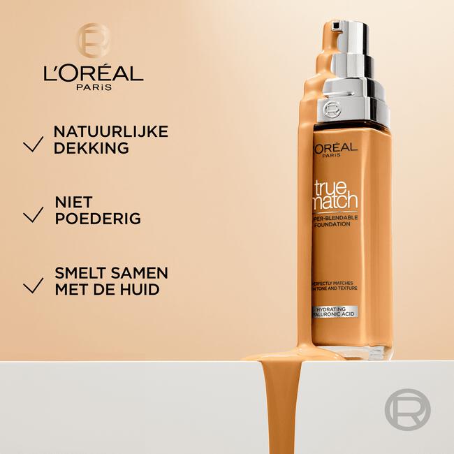 L'Oréal Paris True Match Foundation 3.W Golden Beige SPF16