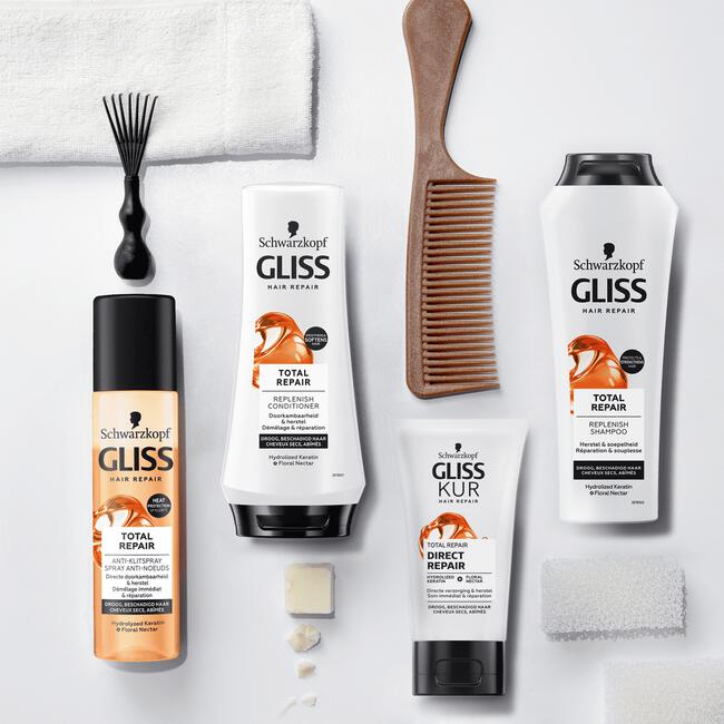 Gliss Total Repair Shampoo 250ml