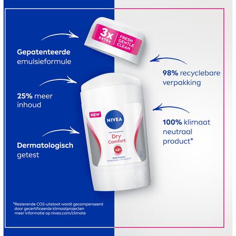 NIVEA Dry Comfort Deodorant Stick 50 ML