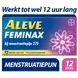 Aleve Feminax Bij Menstruatiepijn Tabletten 12 stuks