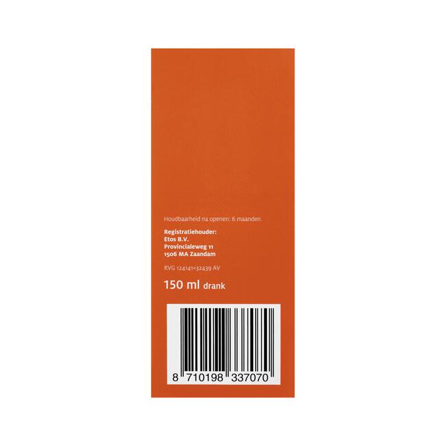 Etos Hoestdrank Broomhexine HCI 8 MG/5 ML