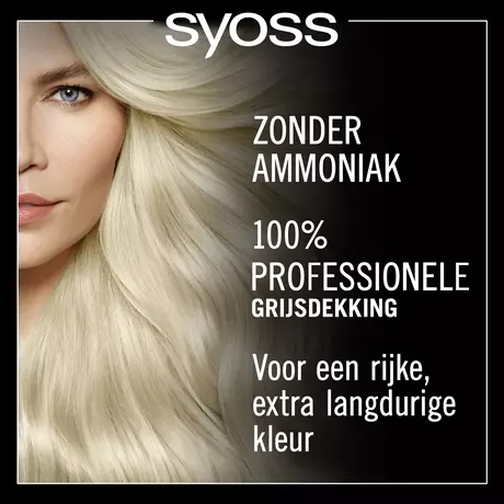 Syoss Oleo Intense  Permanente Haarkleuring 10-50 Licht Asblond