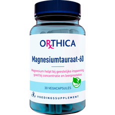 Orthica magnesium tauraat 30 vegan caps