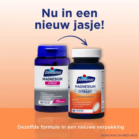 Davitamon Magnesium Citraat Tabletten 50+10 stuks