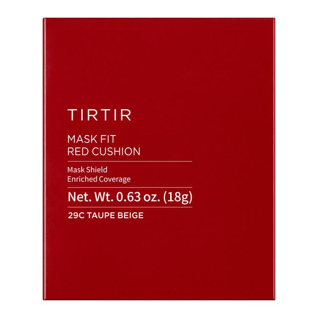 TirTir Mask Fit Red Cushion Foundation 29C Taupe Beige 