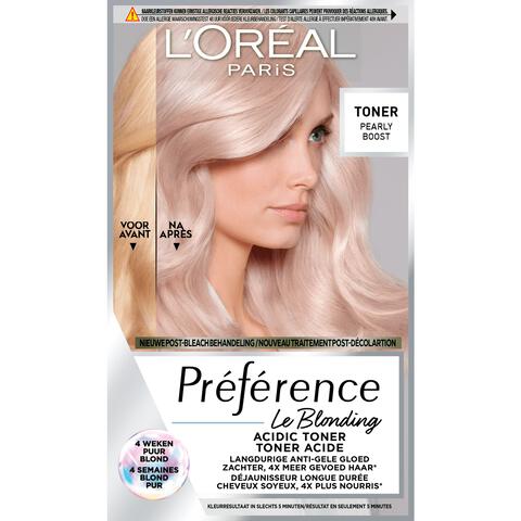 L Oréal Paris Préférence Toner Pearly Boost