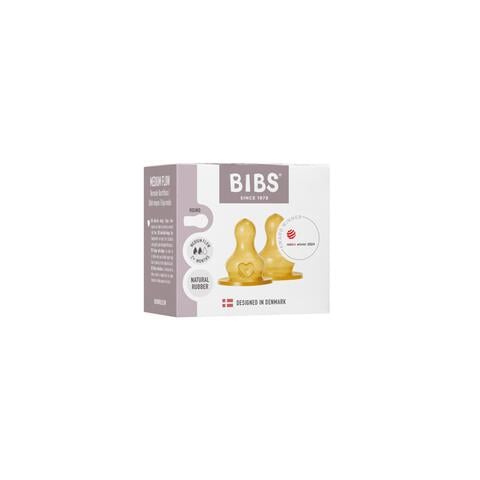 Bibs Bottle Nipple Flesspeen Medium Flow&nbsp; 2 pack
